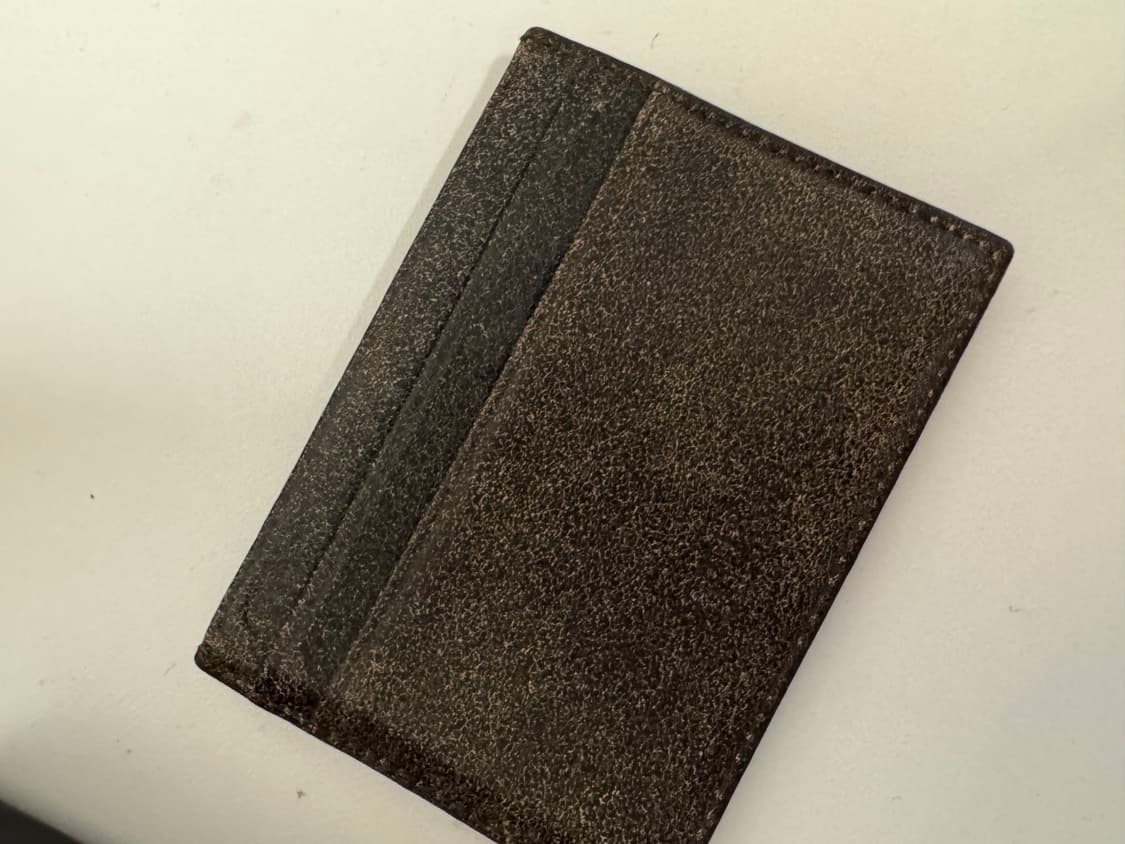 보헤미안서울 웨스턴 빈티지 카드지갑 브라운 상품이미지3