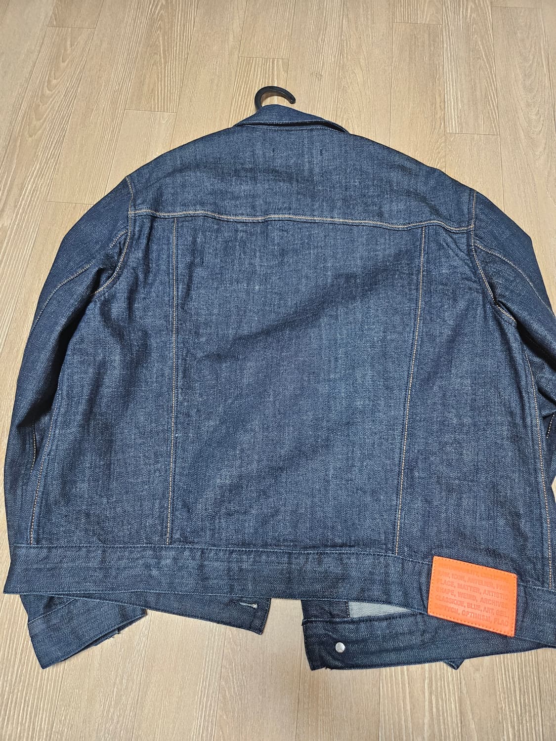 플랙 스티치 데님자켓 L 상품이미지3