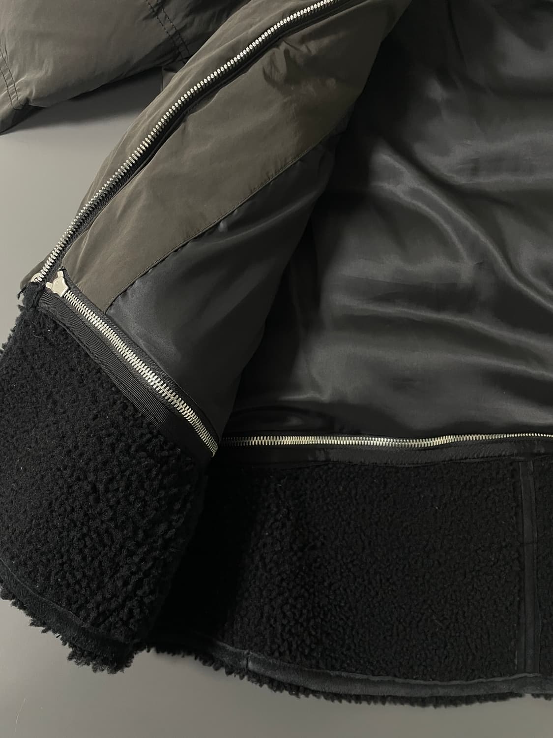 [2] 산드로 리얼 라쿤 퍼 다운패딩 무스탕 상품이미지7