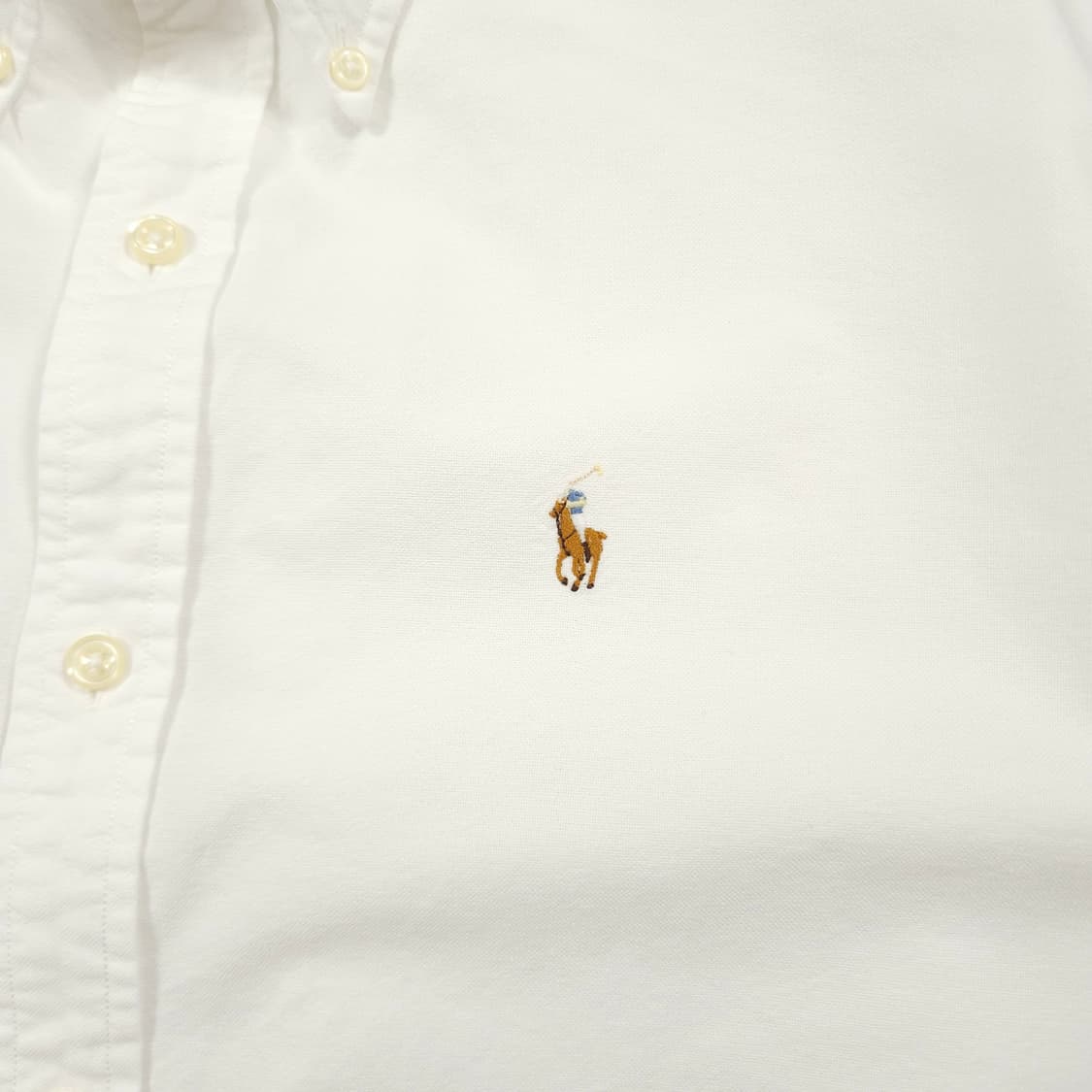 M(95) 폴로 랄프로렌 옥스포드셔츠 화이트 상품이미지3