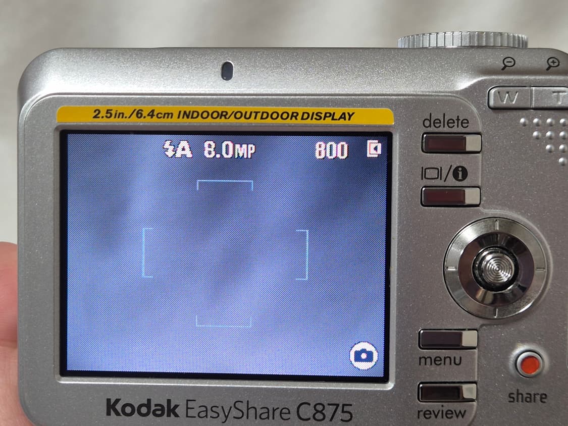 빈티지 디카) 코닥 이지쉐어 C875 판매 상품이미지6