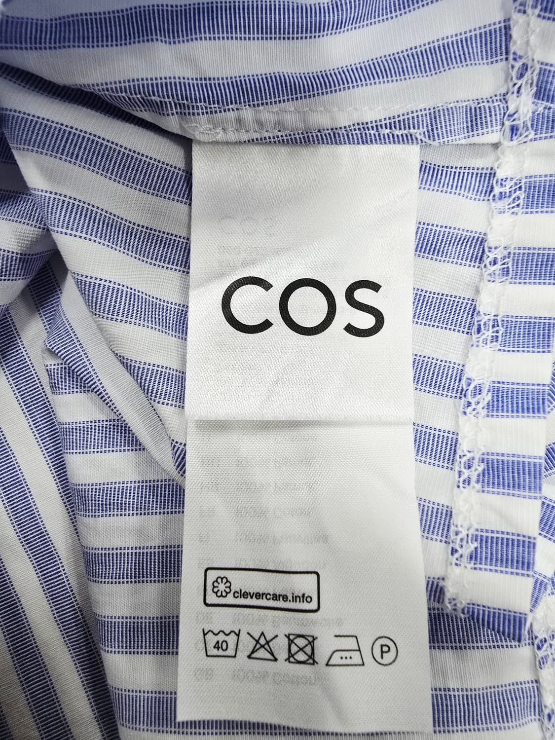 COS 스트라이프 퍼프 블라우스 셔츠 상품이미지8