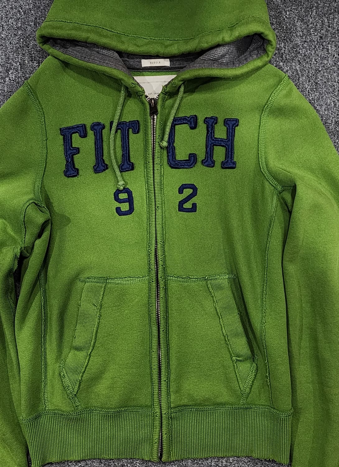 아베크롬비 빈티지 Y2K 레트로 후드집업 M 상품이미지4