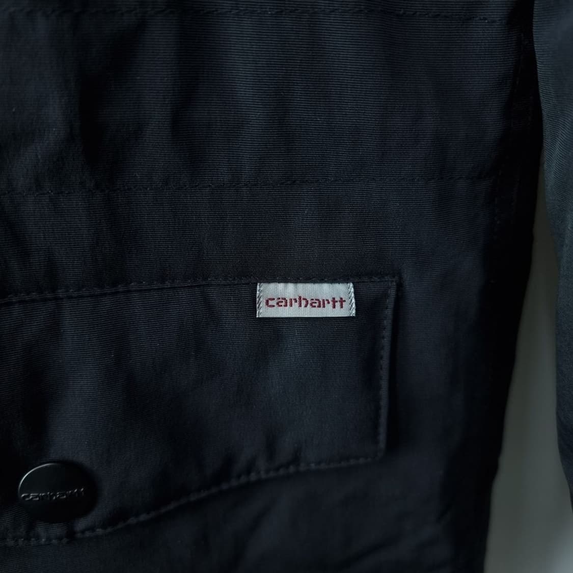 [CARHARTT] 칼하트 후드 퍼 야상 패딩 자켓 블랙 M16620 상품이미지8