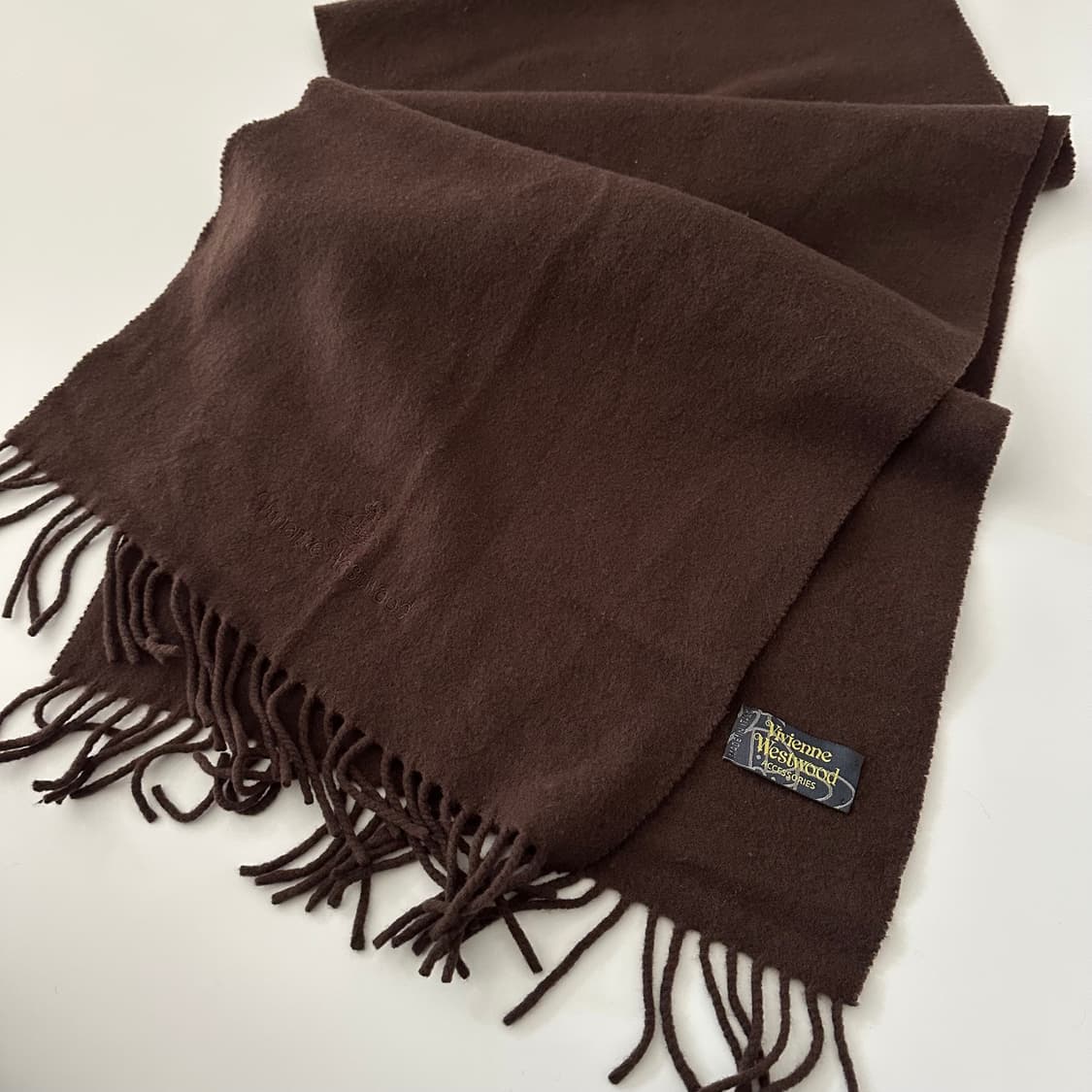 비비안웨스트우드 orb로고 머플러 목도리 상품이미지4