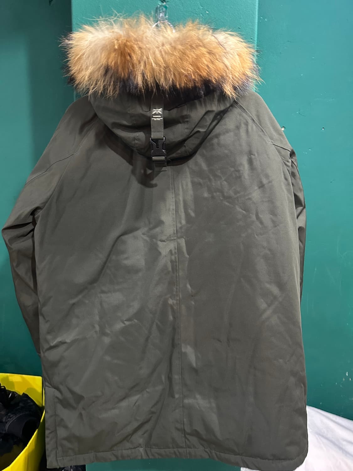 캉골 패딩 카키 XL 상품이미지3