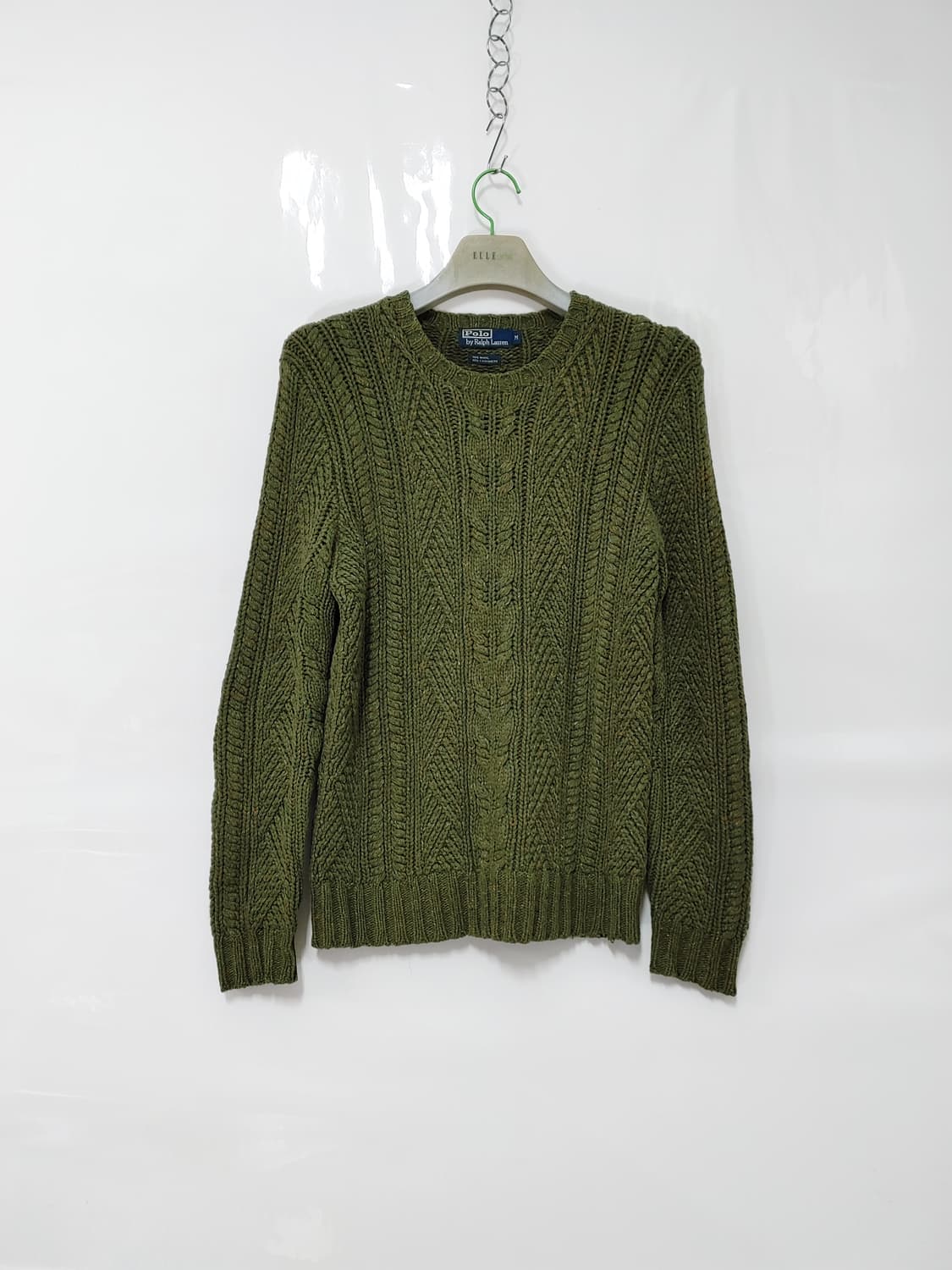 POLO RALPHLAUREN 폴로 랄프로렌 캐시미어함유 라운드 스웨터티 상품이미지1