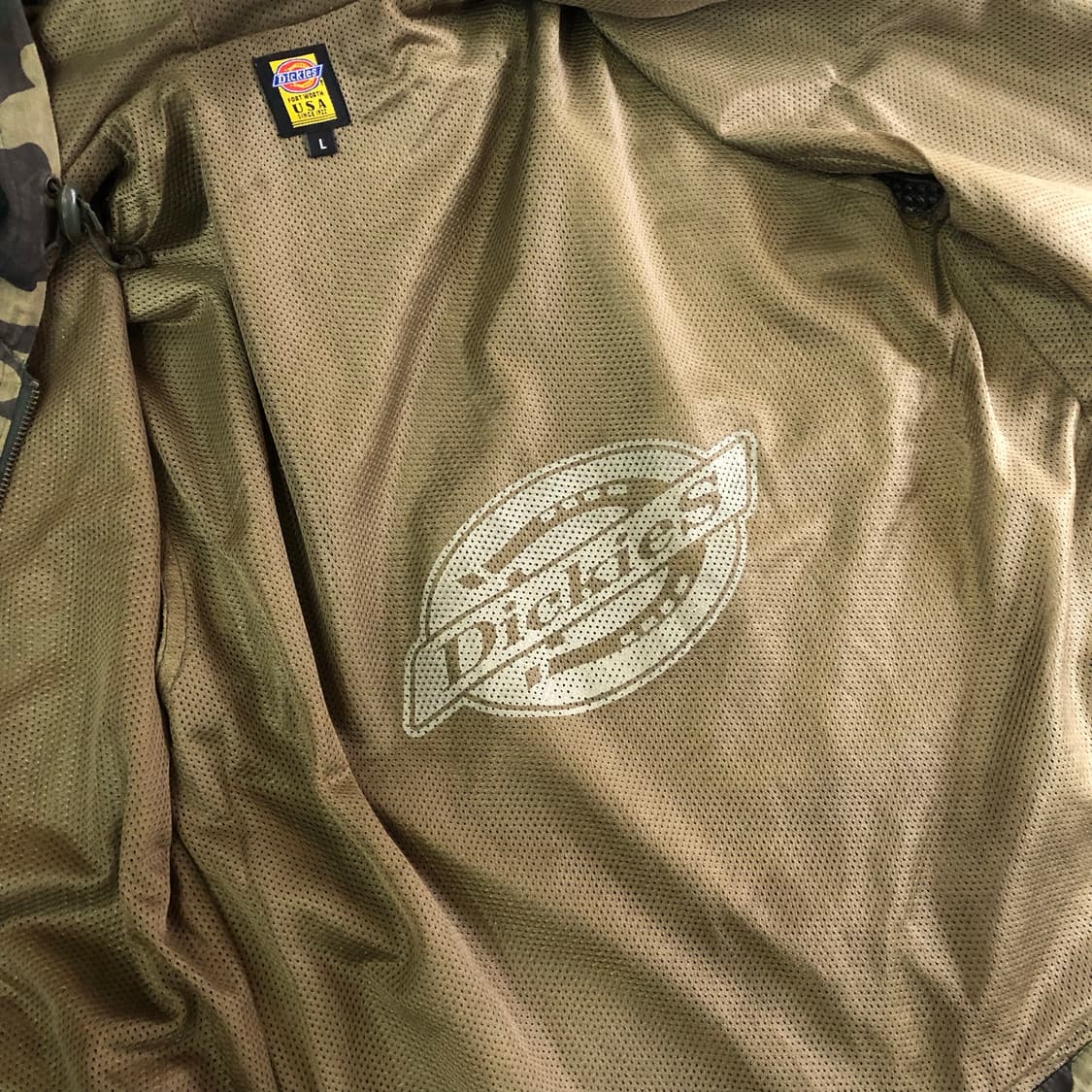 [L] Dickies 카모플라주 후드 베스트 상품이미지7