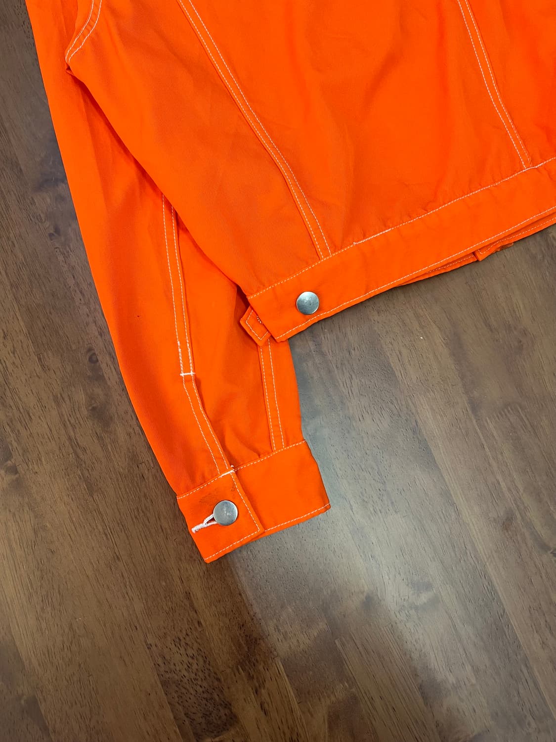 꼼데가르송 AD2000 오렌지 셔츠 자켓 상품이미지6