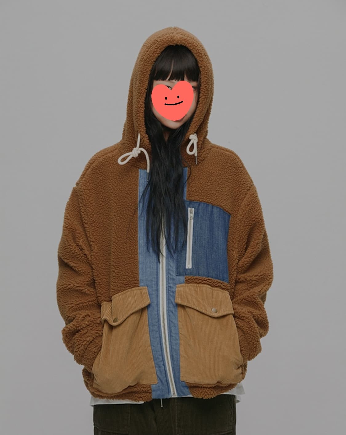 콰이어티스트 헤비 플리스 후드 파카 L _ 공용, 남성 상품이미지1