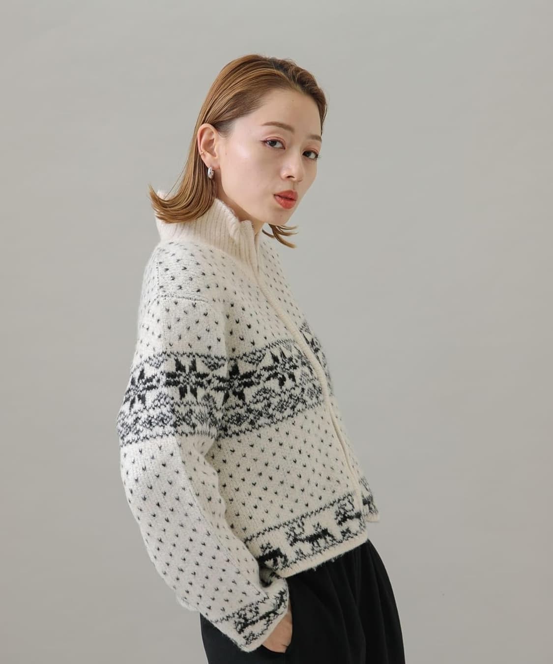 URBAN RESEARCH Sonny Label Nordic Knit 상품이미지5