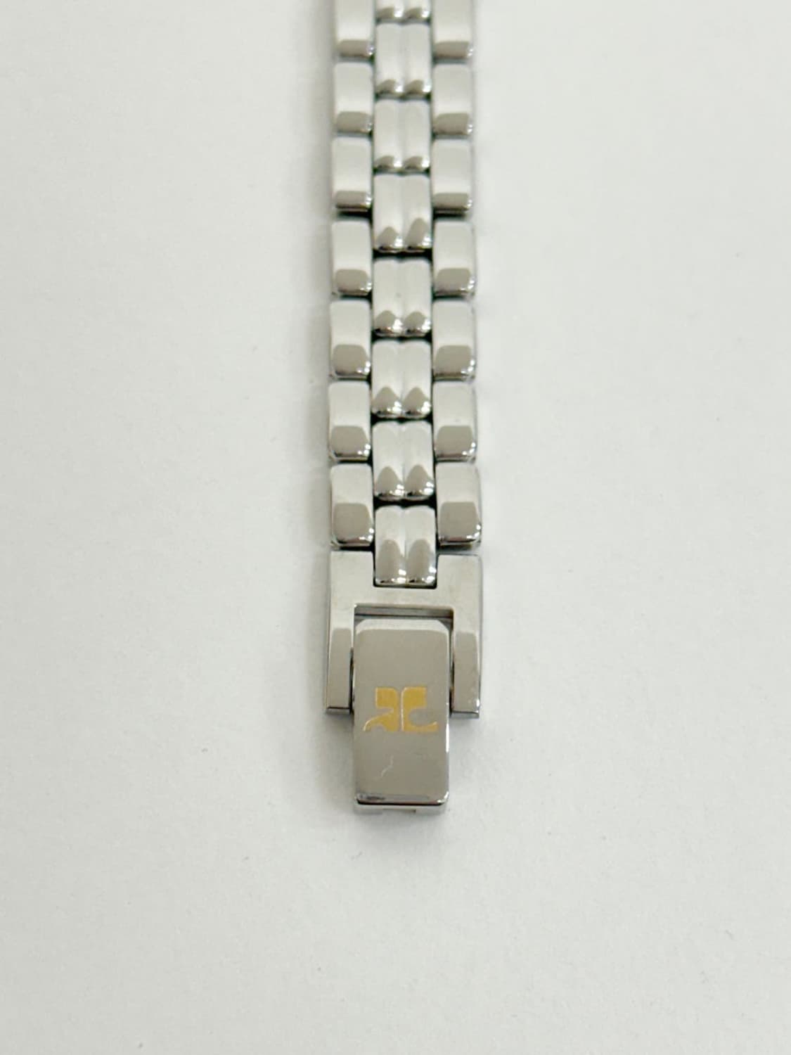 courreges / 꾸레쥬 실버 스테인리스 라운드 쿼츠 시계 상품이미지7