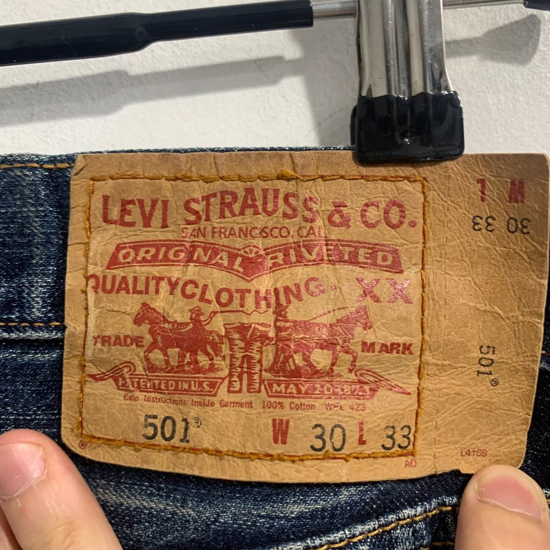 리바이스 501 데님팬츠 상품이미지5