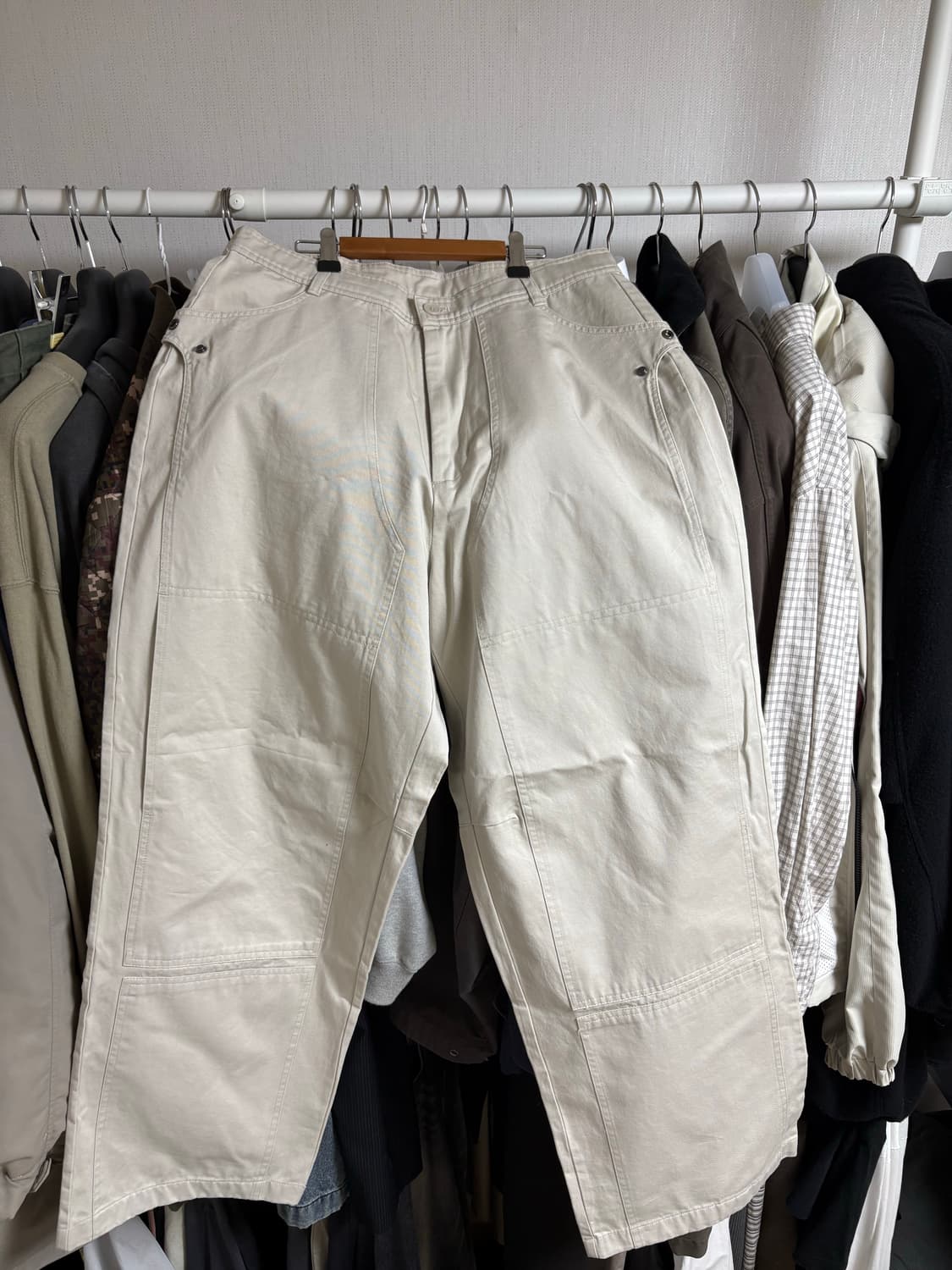 노운 utility carpenter pants (light grey) 상품이미지2