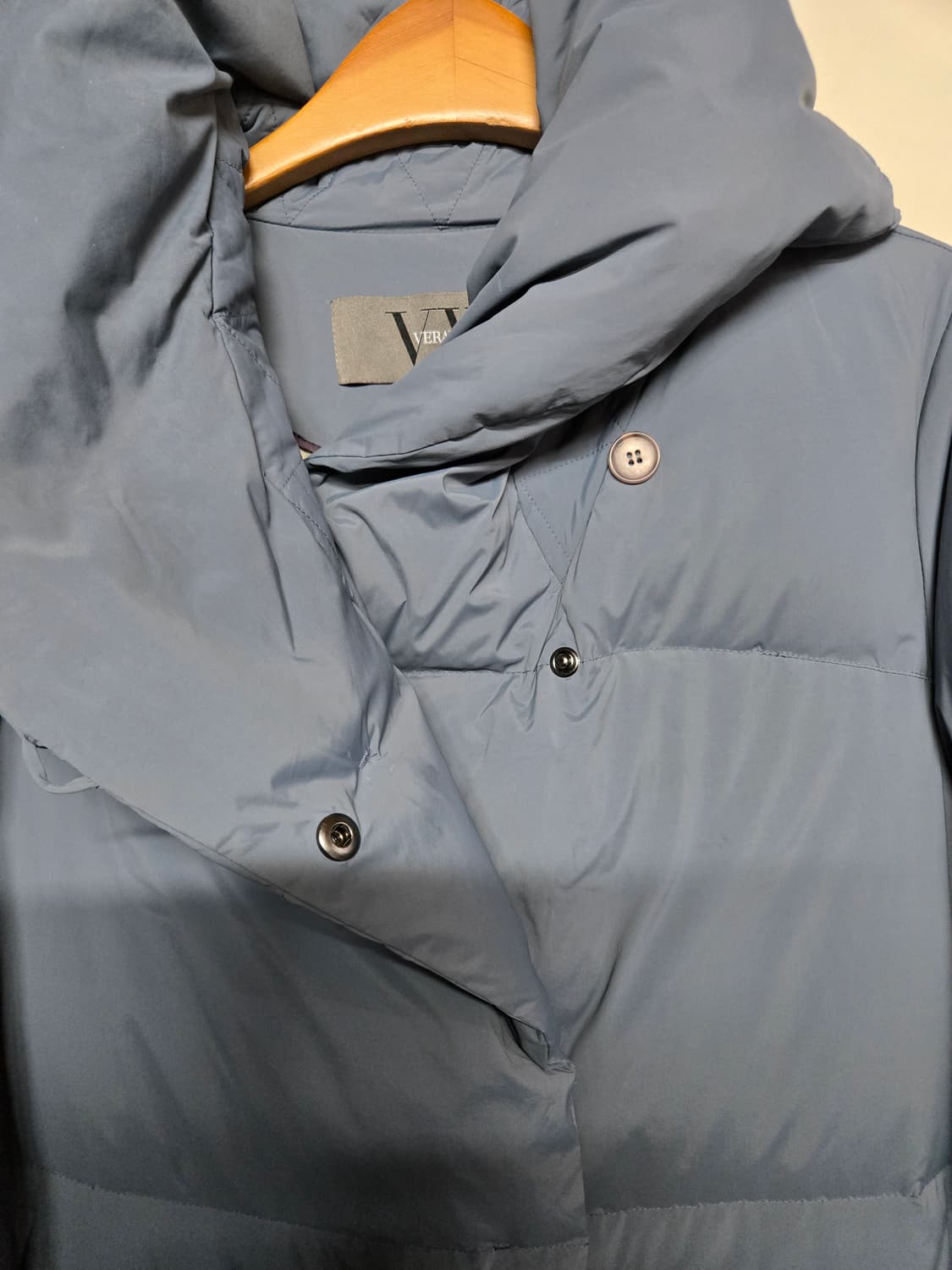 베라왕 숄카라 구스 롱다운 77사이즈 상품이미지6