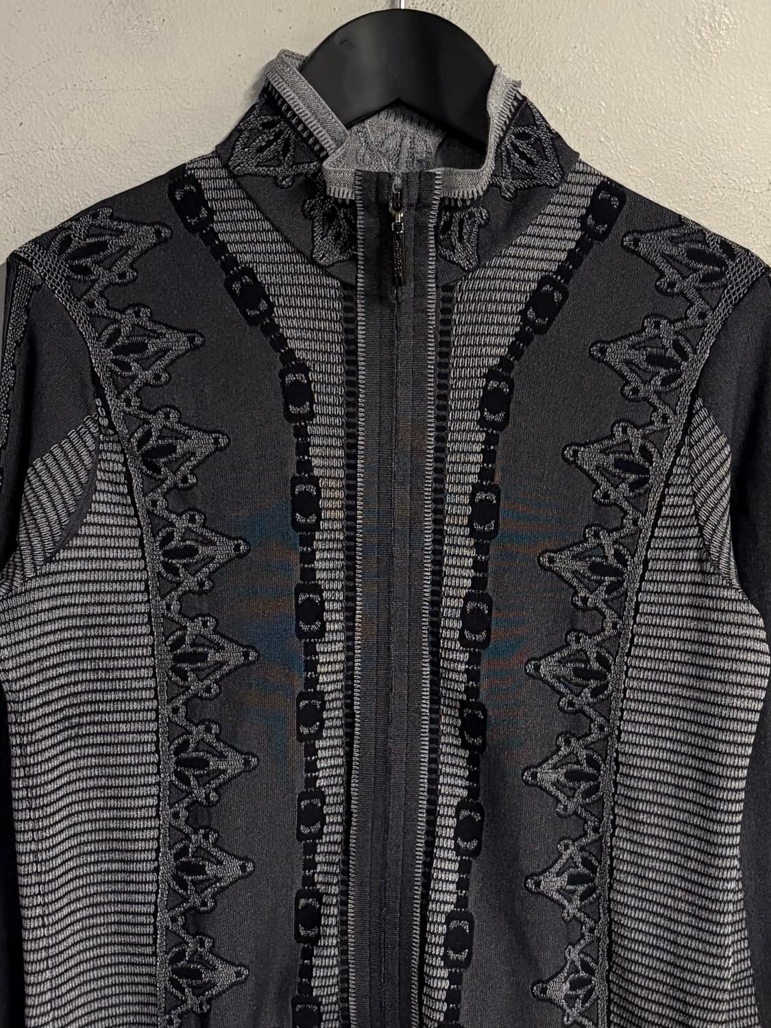 HIROKO BIS jacquard zip up jacket  상품이미지2