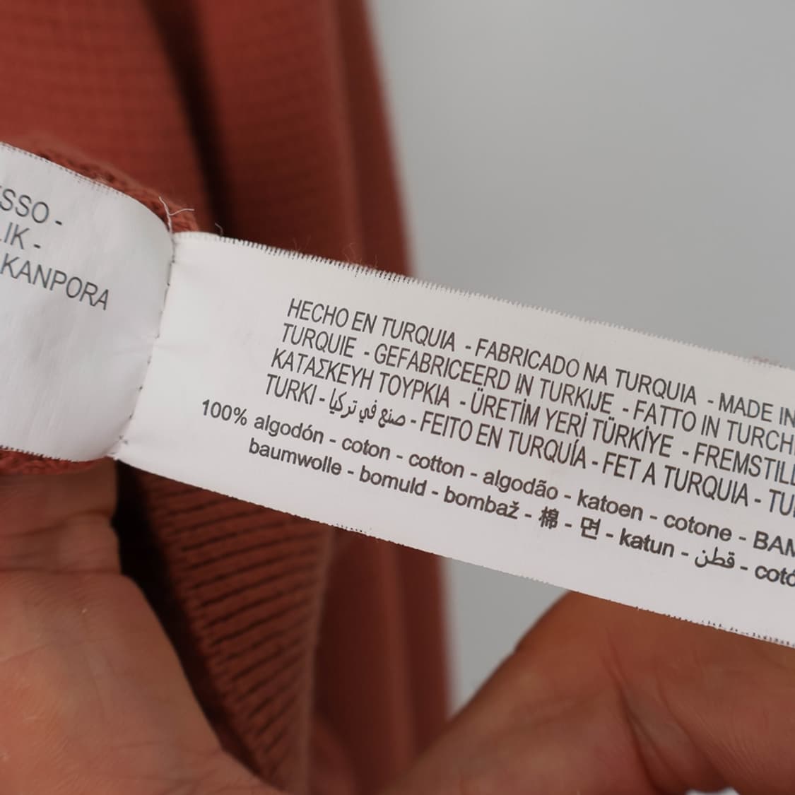 110/자라 와플 코튼 니트티 상품이미지7