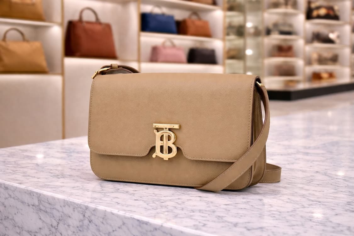 [S급] 버버리 TB 모노그램 미디엄 숄더백 판매합니다!!! 상품이미지1