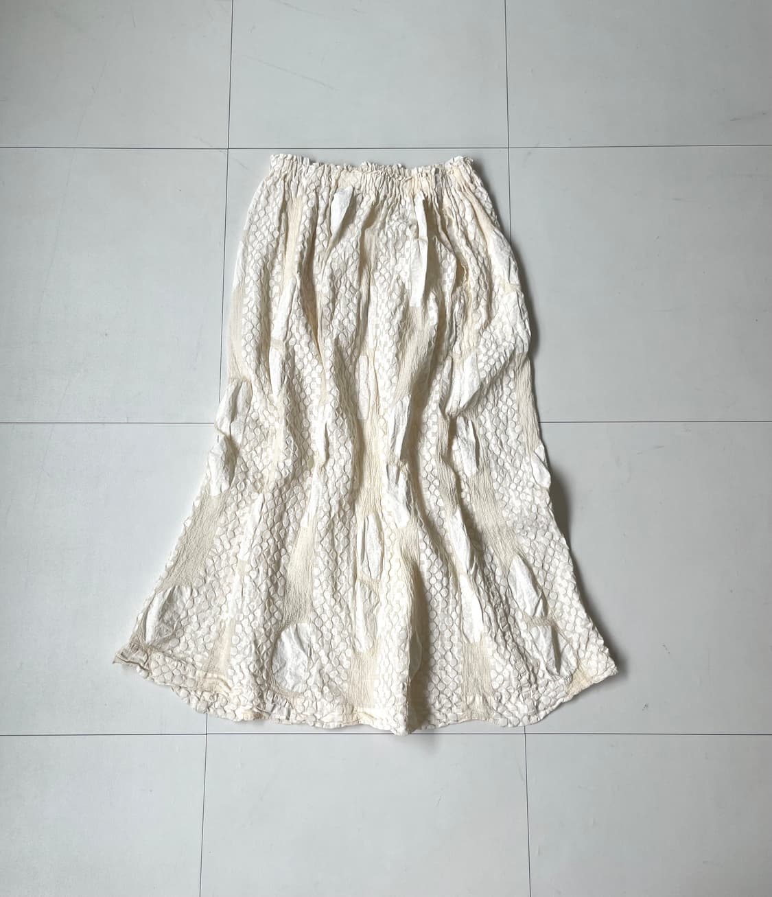 이세이미야케 embossed pattern skirt 상품이미지8