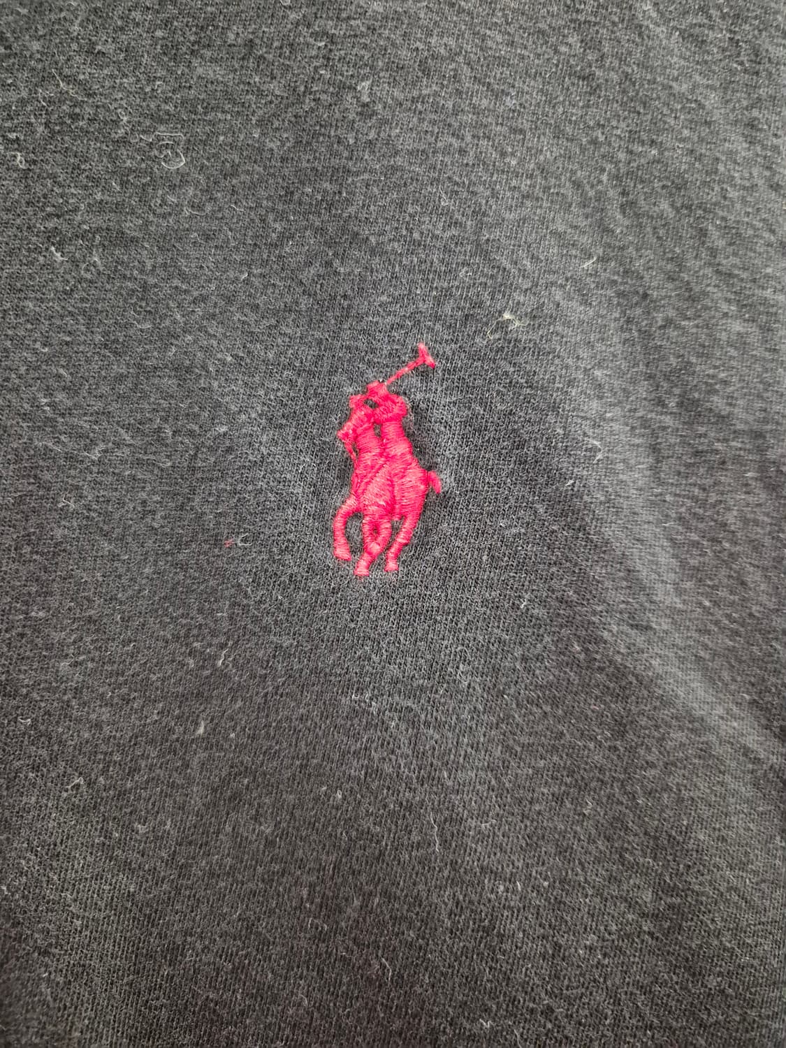 폴로 랄프로렌 블랙 반팔티 XL 상품이미지4