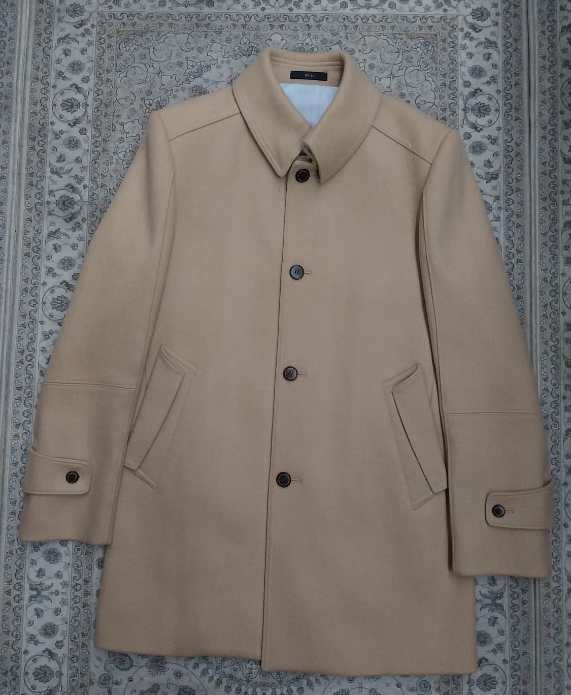 MVIO 울 캐시미어 베이지 코트 105 상품이미지1