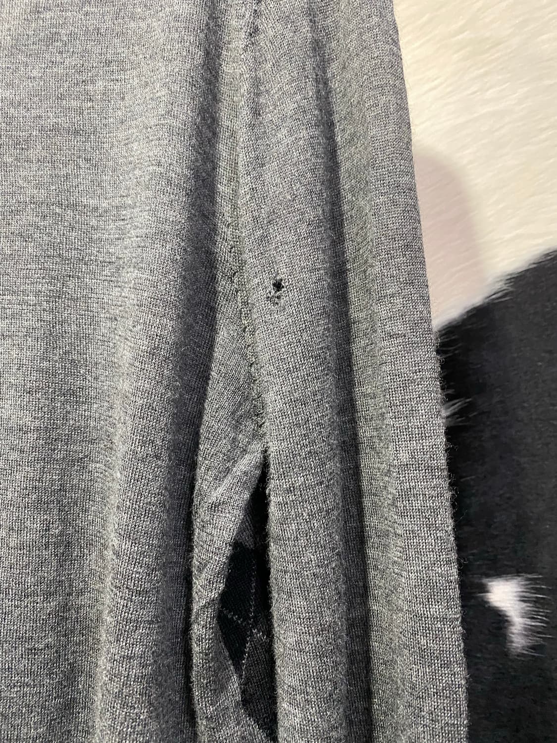 Plus one 아가일 패턴 브이넥 가디건 상품이미지8