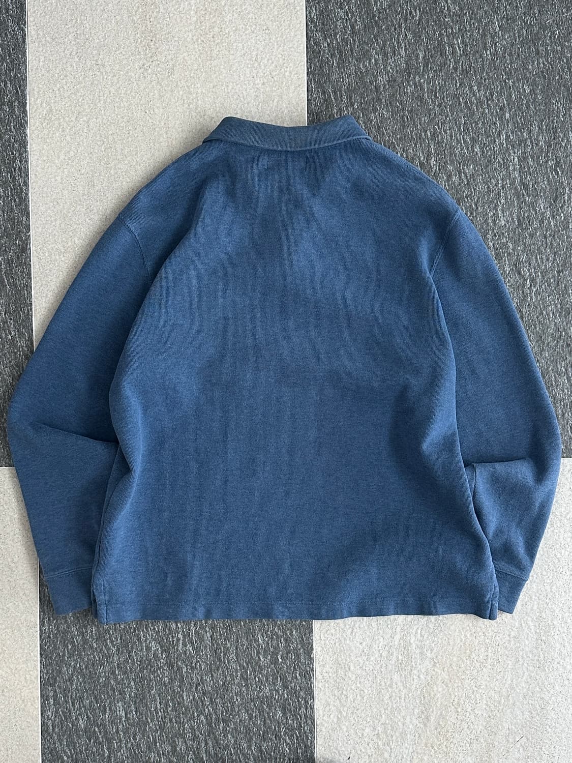 폴로 랄프로렌 스카이블루 코튼 하프집업  상품이미지2