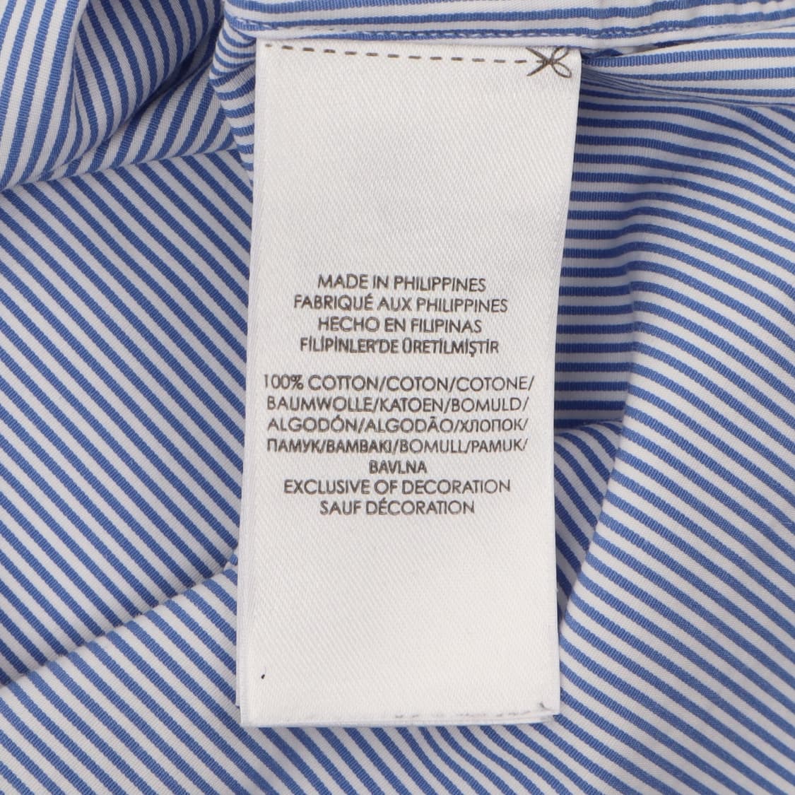폴로 랄프로렌 블루 스트라이프 셔츠 상품이미지9
