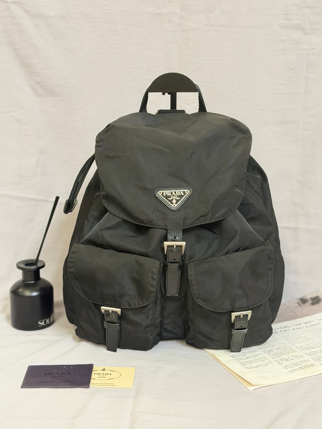 프라다 나일론 포코노 투포켓 백팩 미디움 상품이미지7