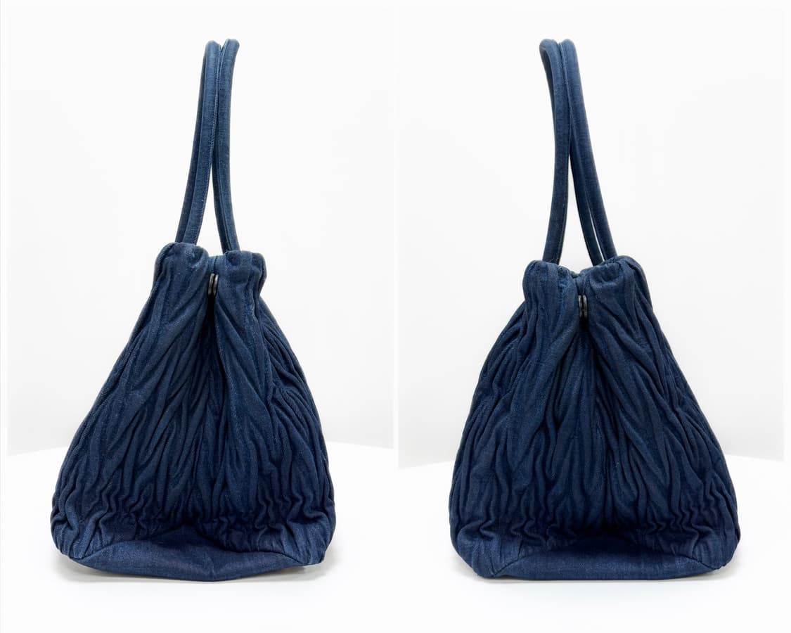 미우미우 마틀라쎄 데님 쇼퍼백 상품이미지7