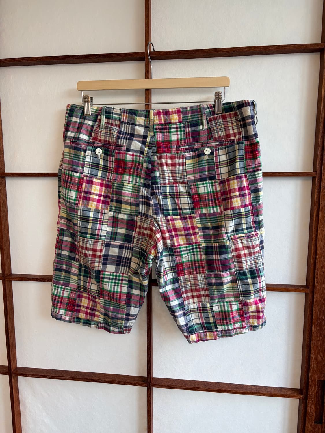 올드 갭 Old GAP 체크 쇼츠 36 상품이미지5