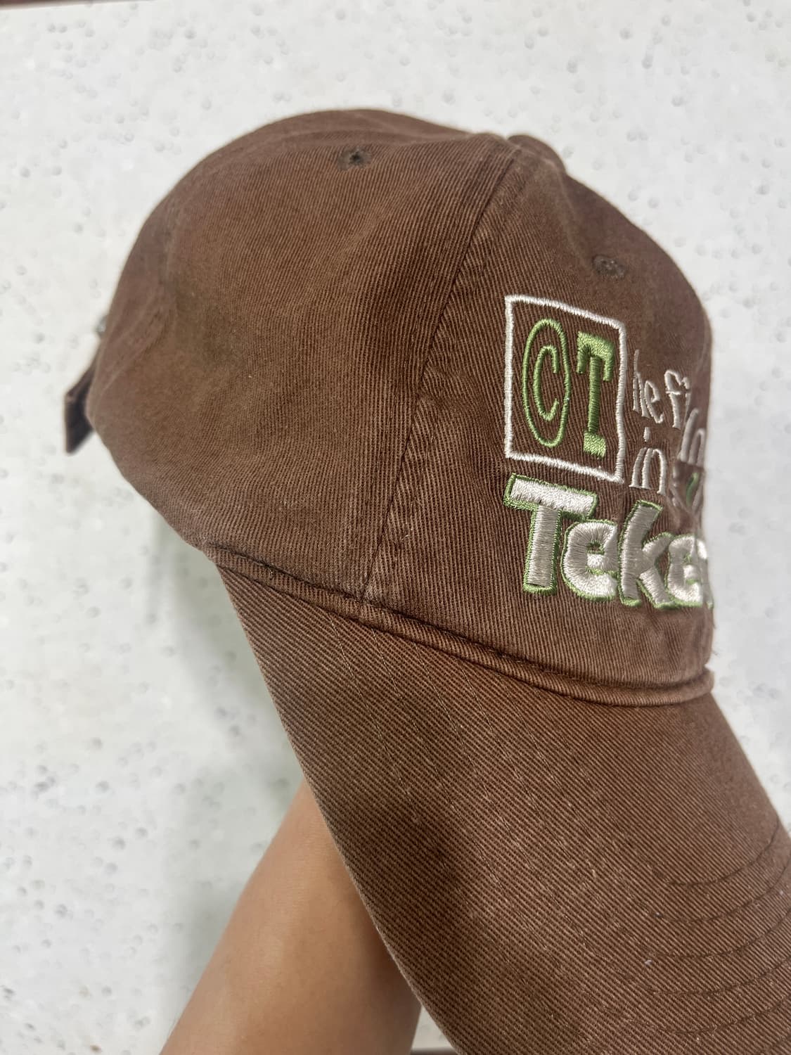 Teket 테켓 브라운 볼캡 상품이미지2