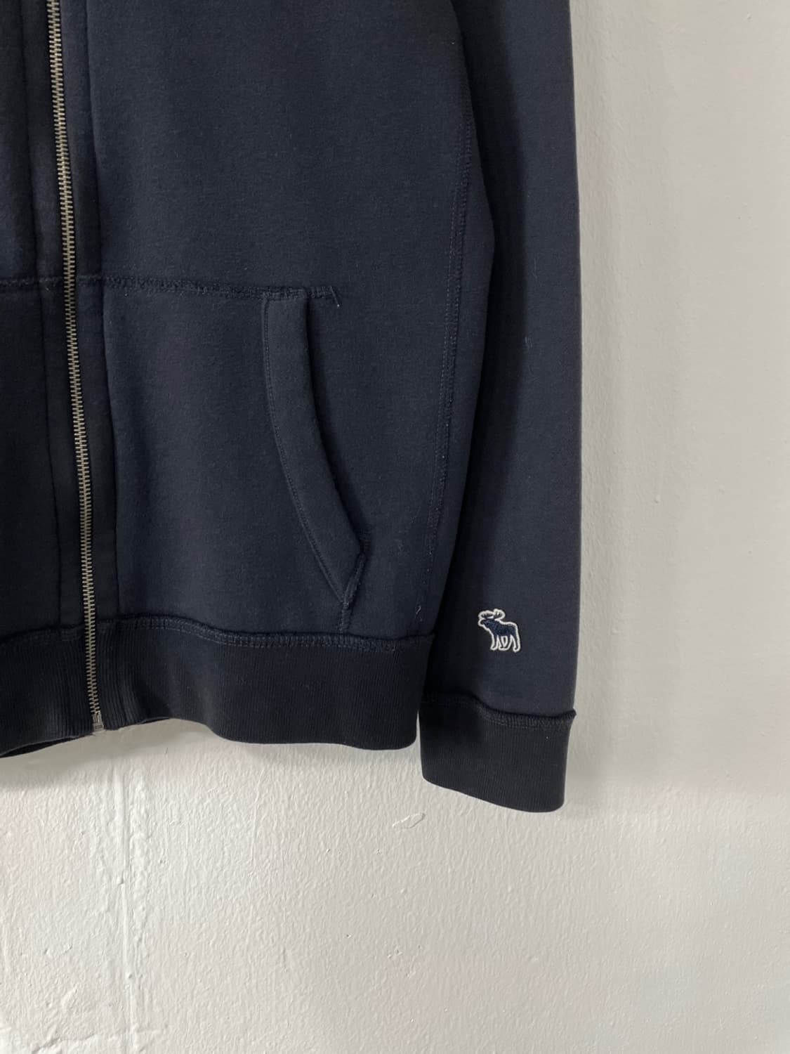 아베크롬비 아치 로고 후드집업 상품이미지6