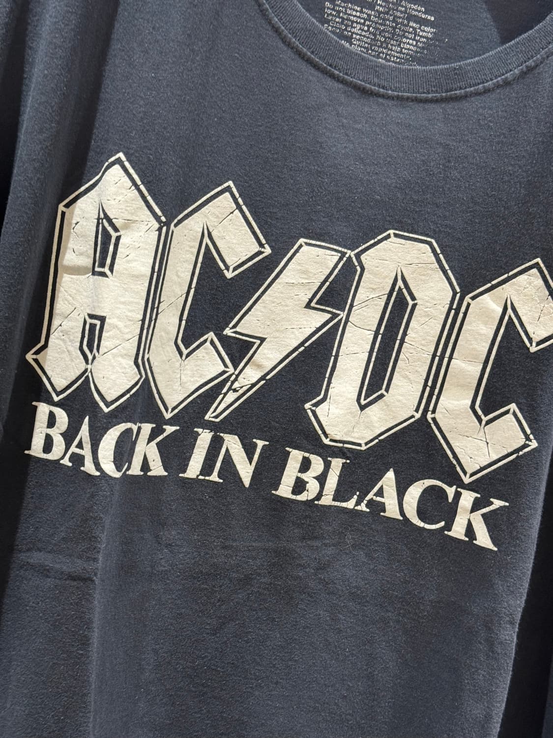 빈티지  반팔티 AC DC 상품이미지3
