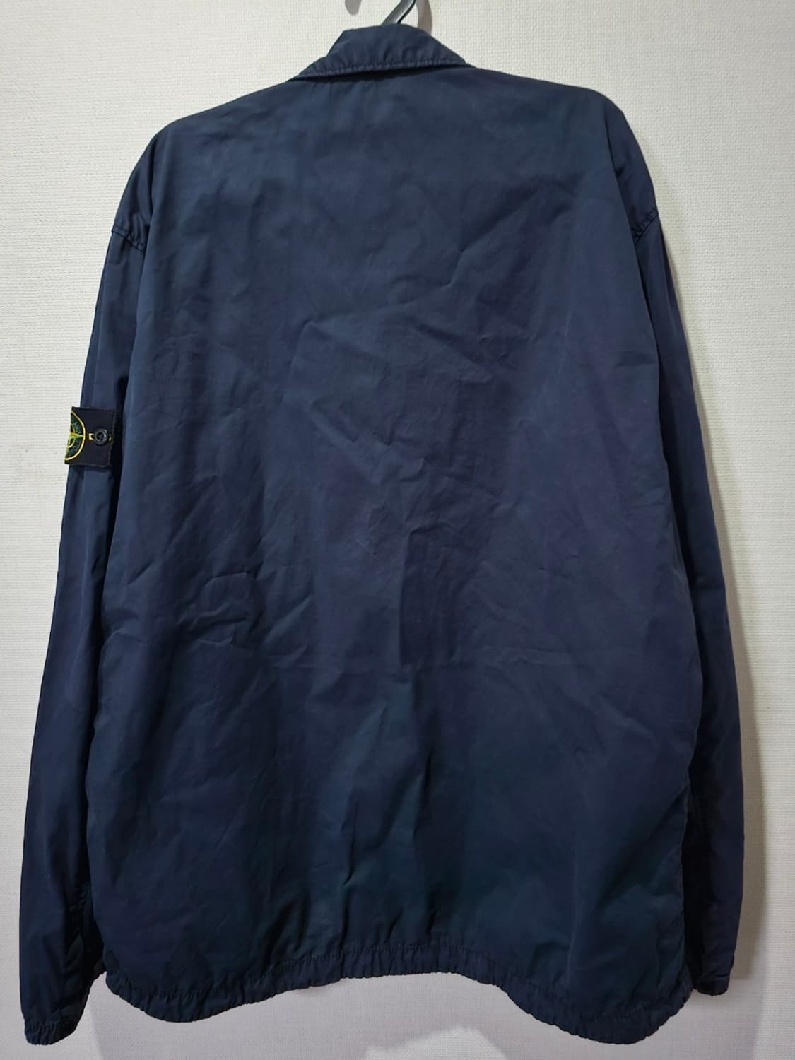 정품 스톤아일랜드 스트레치 코튼 트윌 오버셔츠 블랙 105 / XL 상품이미지4