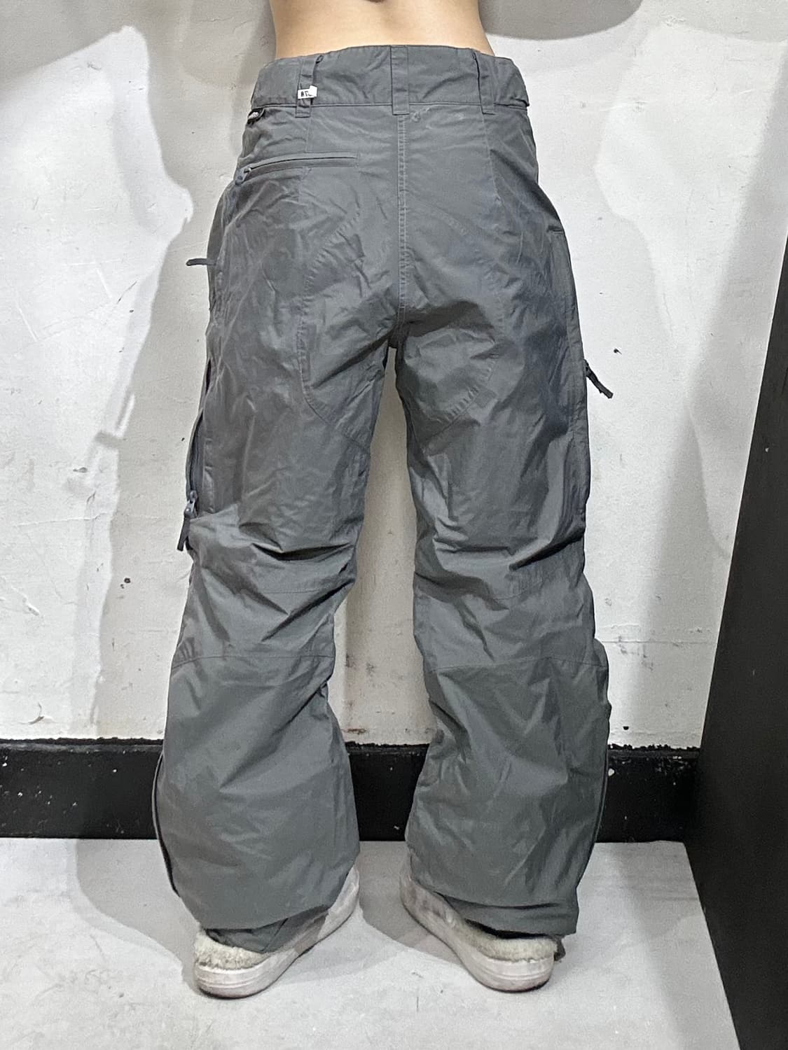 컬럼비아 그레이 와이드 트랙 팬츠 스키 바지 S 상품이미지3