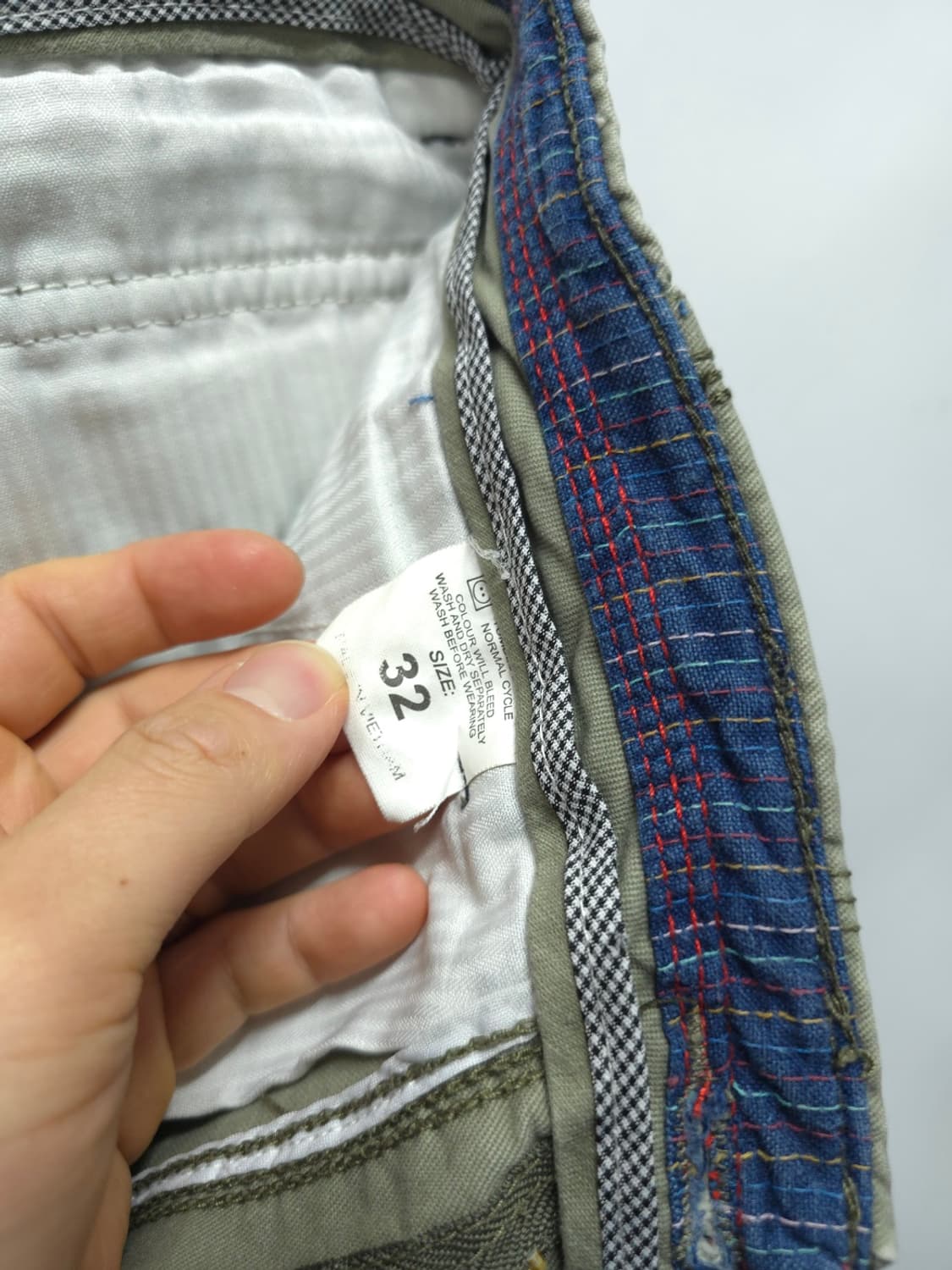 타미힐피거 코튼 워싱 반바지 ( 30~32 ) 상품이미지9