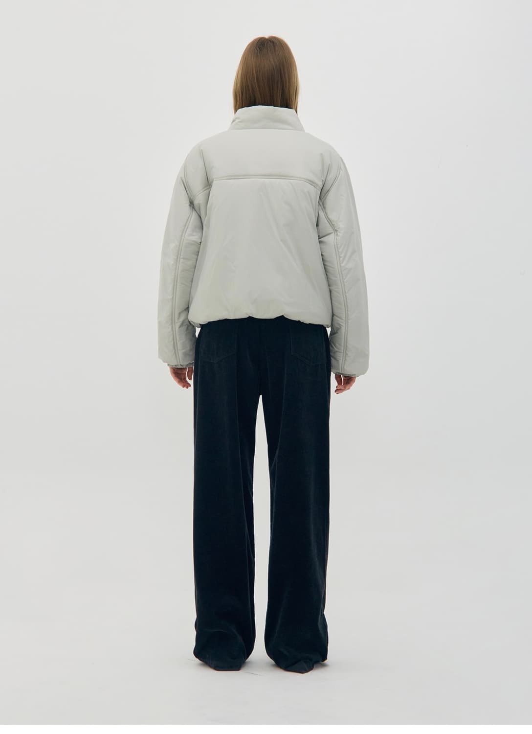 로우클래식 숏 푸퍼 자켓 L 상품이미지2