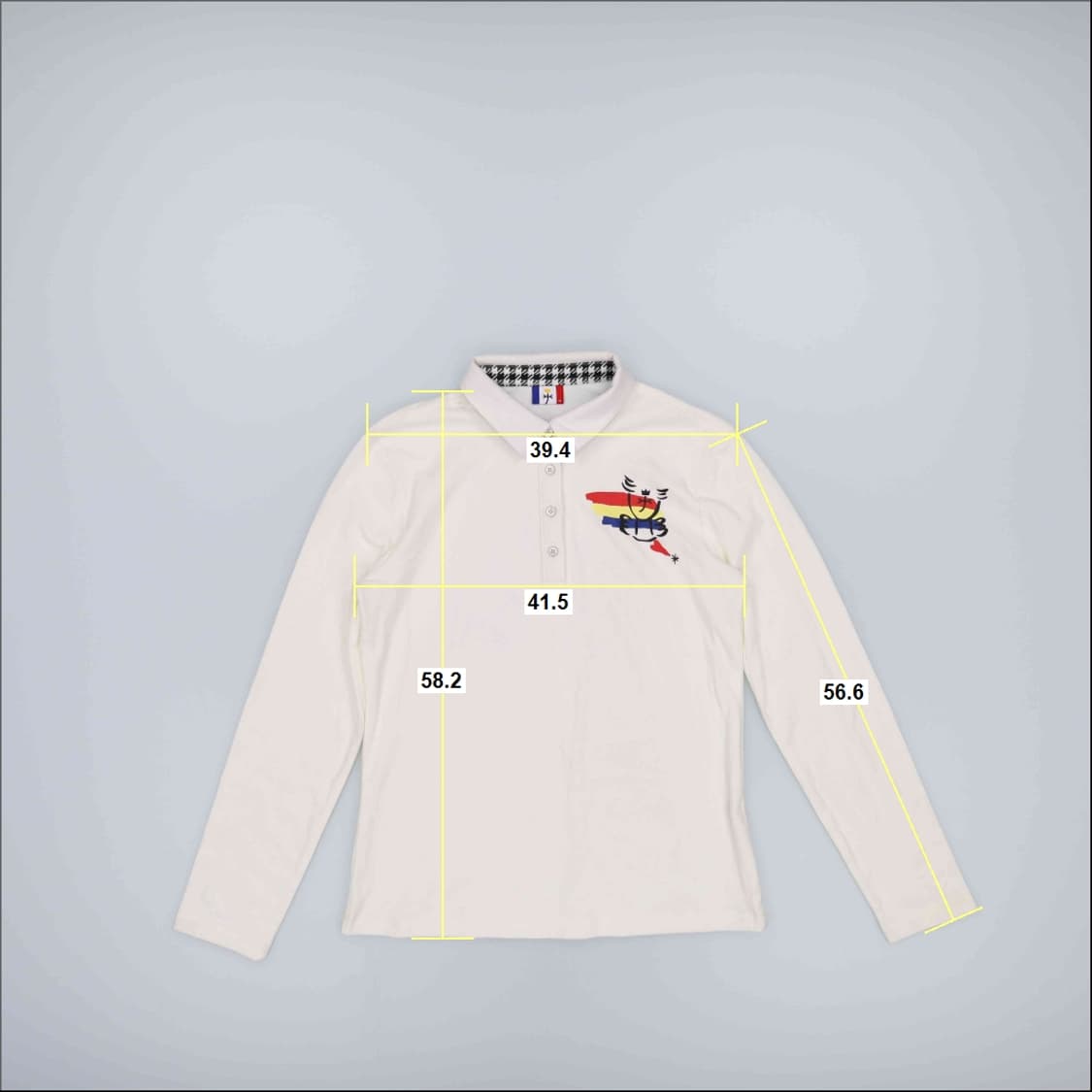 [95] 까스텔바작 골프 여성 긴팔 카라티셔츠 1103HR1 상품이미지8