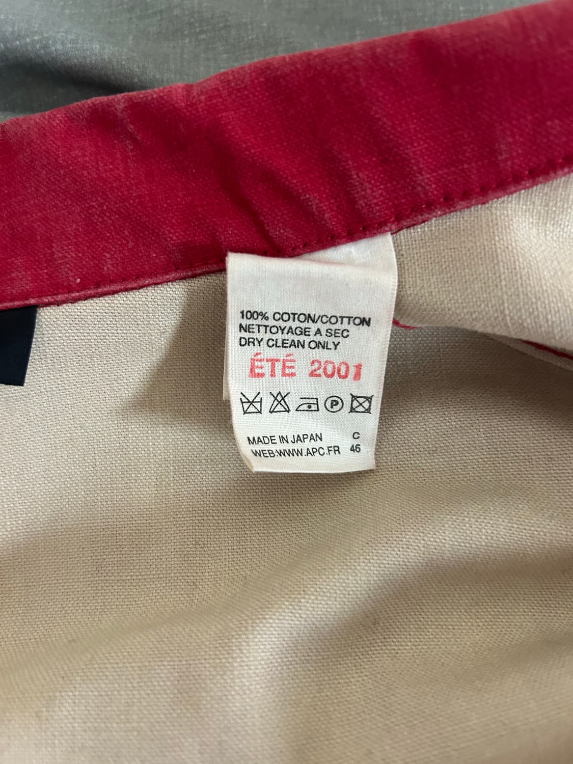 A.P.C. 아페쎄 자켓 made in japan 상품이미지2