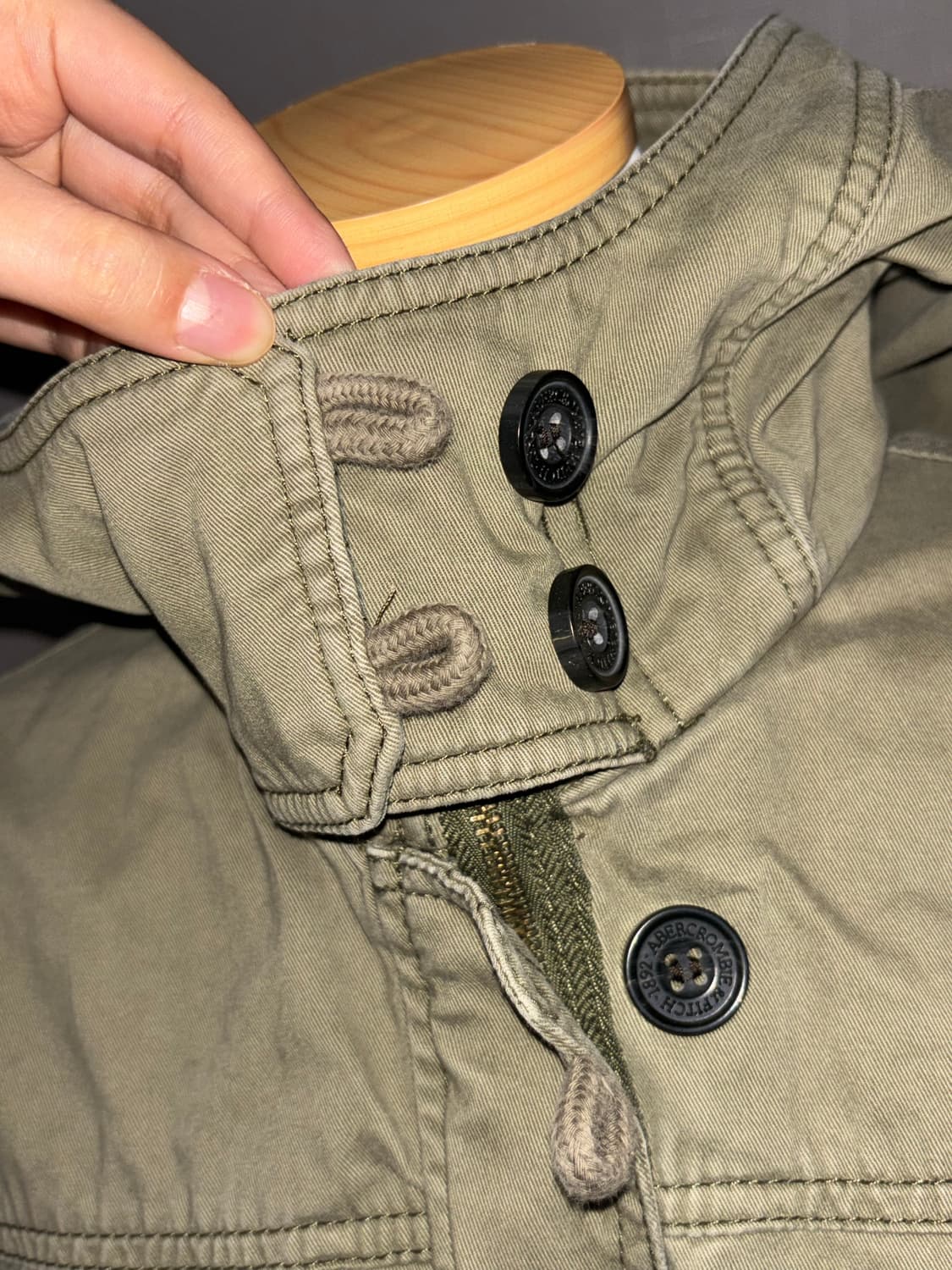 🚨연말세일🚨Abercrombie khaki jacket 상품이미지5