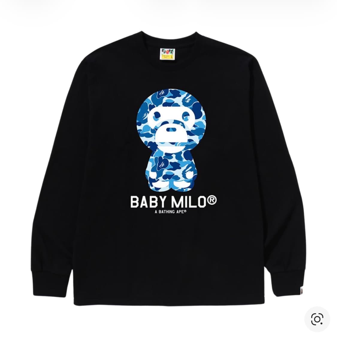 베이프 ABC 카모 베이비 마일로 롱슬리브 상품이미지1