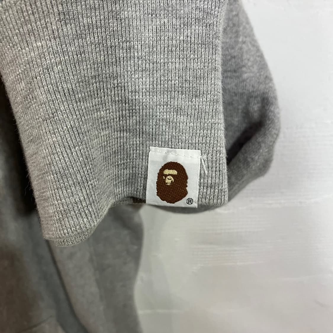 베이프 올드스쿨 리버스위브 후드티 상품이미지6