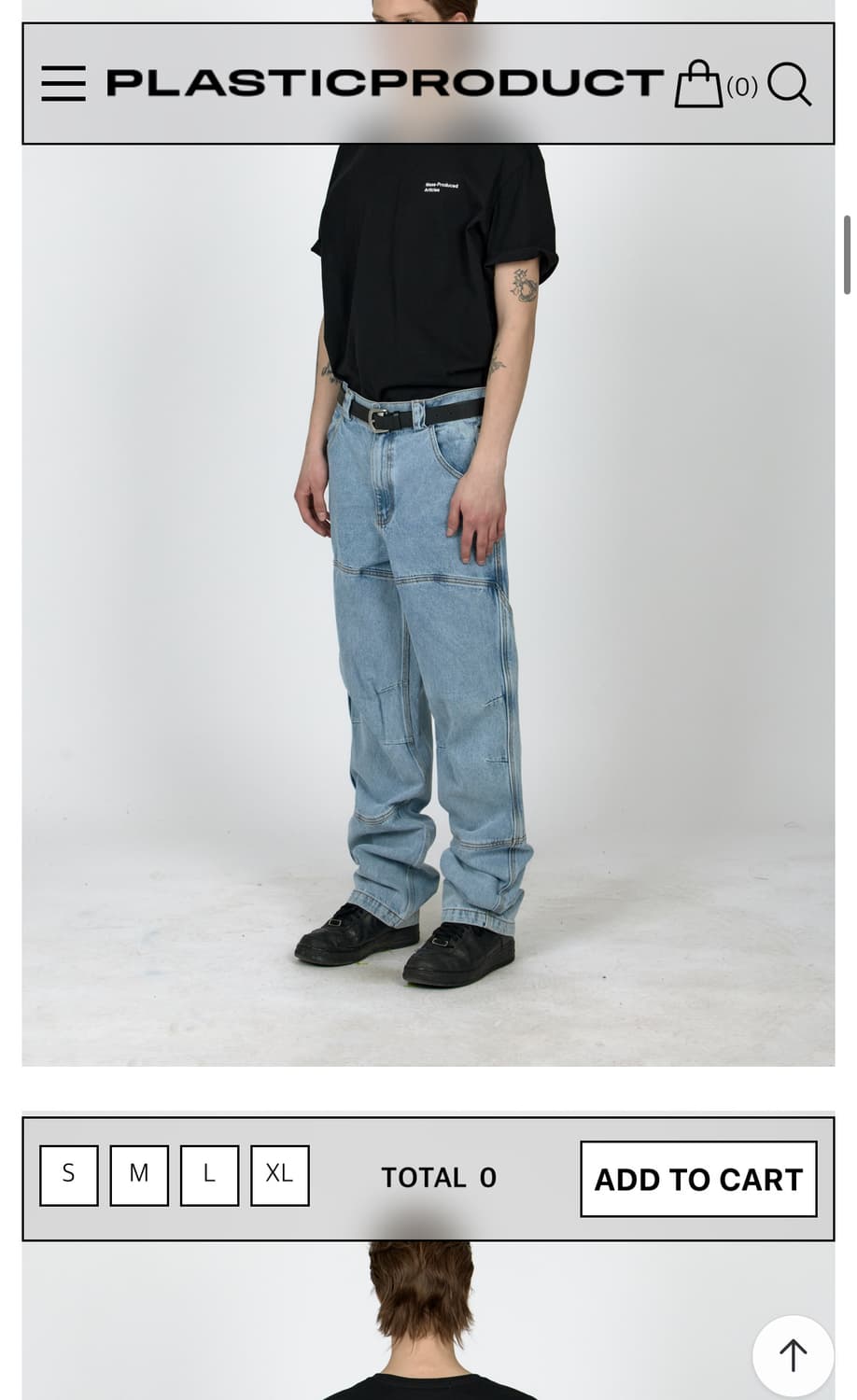 (2일만 급처)플라스틱 프로덕트 MPa CALF POCKET PANTS 상품이미지1