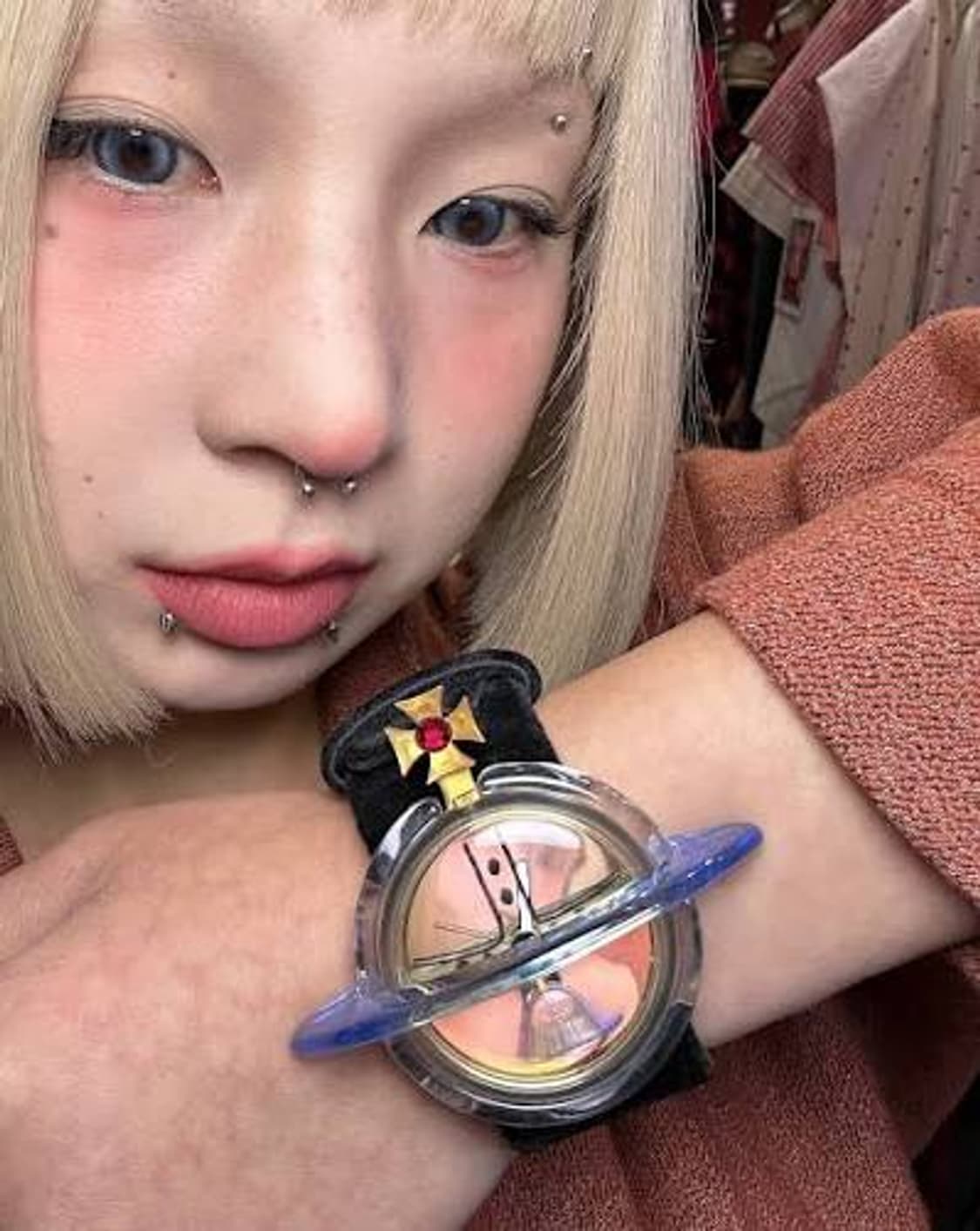 비비안웨스트우드 90s 스와치 콜라보 손목시계 상품이미지3