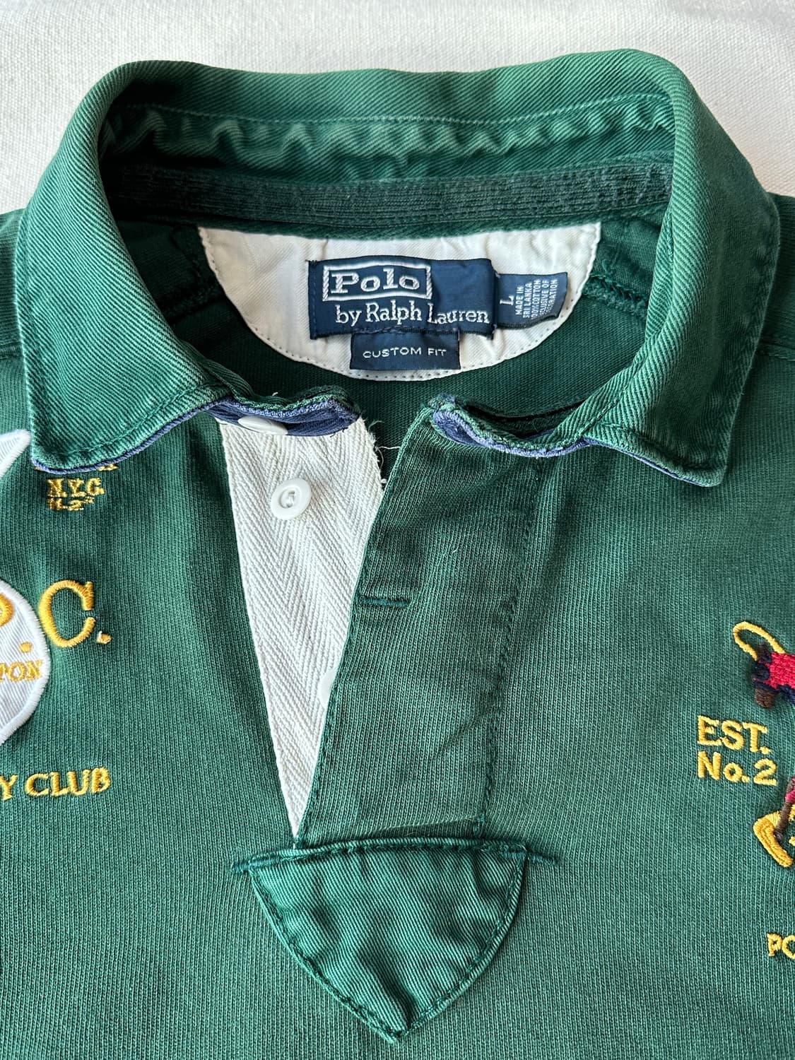 폴로 RLPC 럭비 셔츠 L 상품이미지3