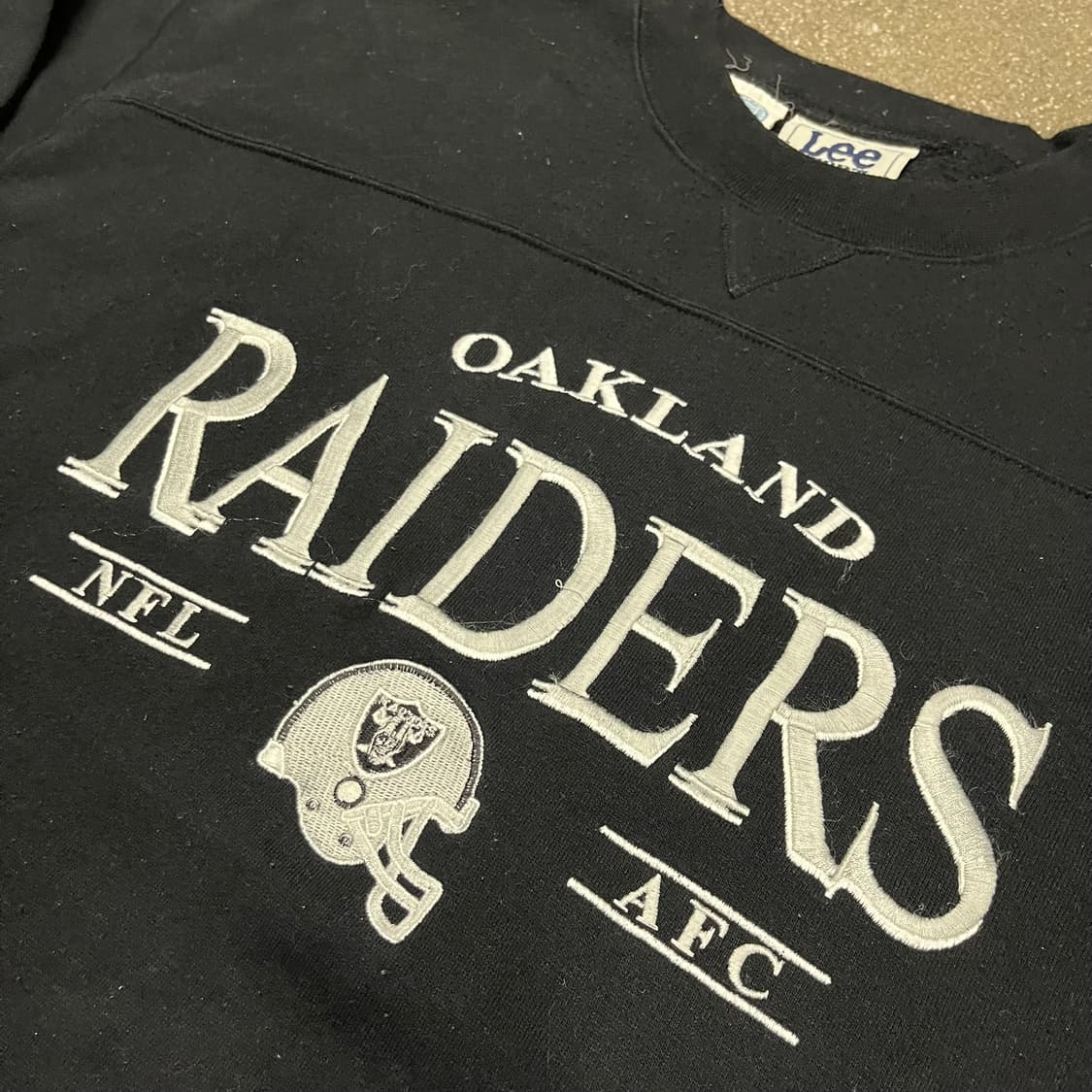 90s NFL 오클랜드 레이더스 스웻셔츠 (105-110) 상품이미지2