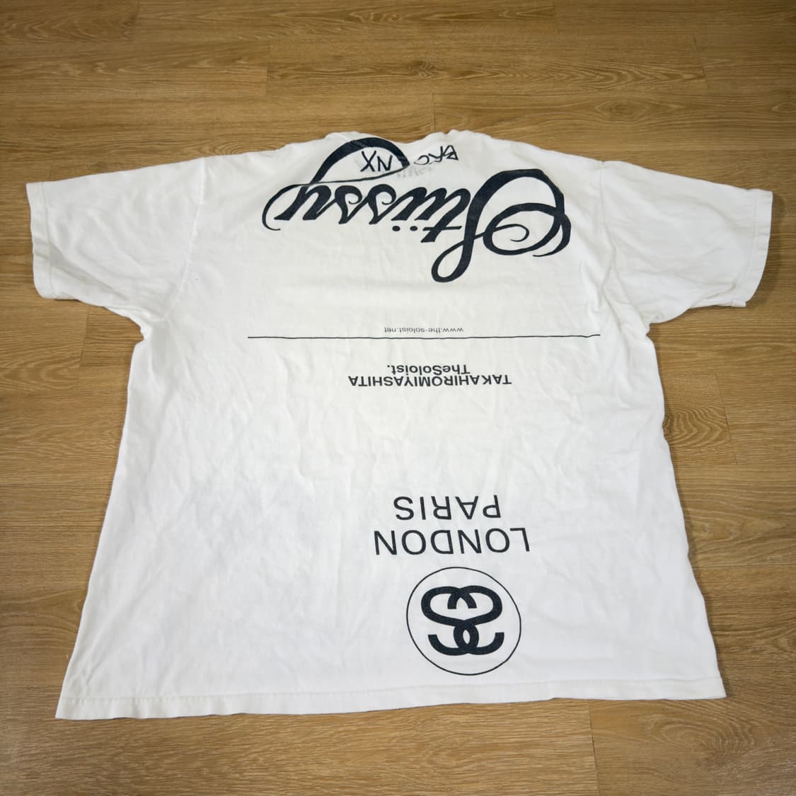 Stussy / The Soloist 40주년 기념 협업 티셔츠 XL 상품이미지2