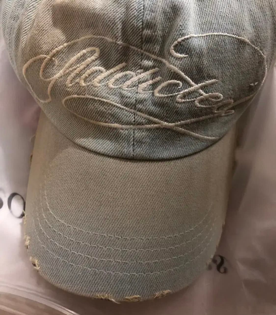 [새상품] 2000아카이브스 데님 캡 (택있음) 상품이미지3