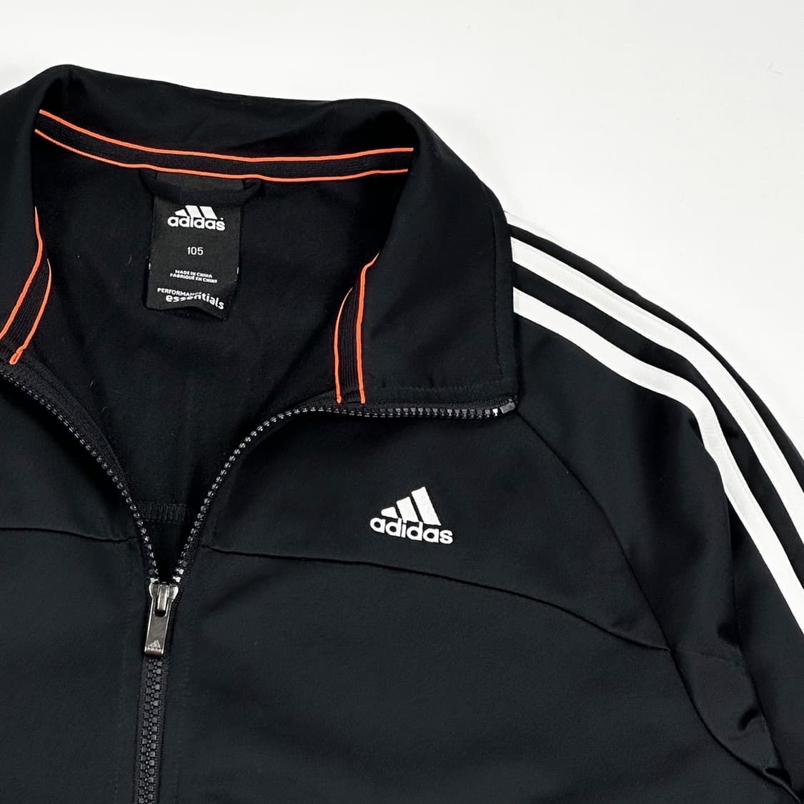 아디다스 오리지널 삼선 블랙 트랙탑 져지 (XL) 상품이미지3
